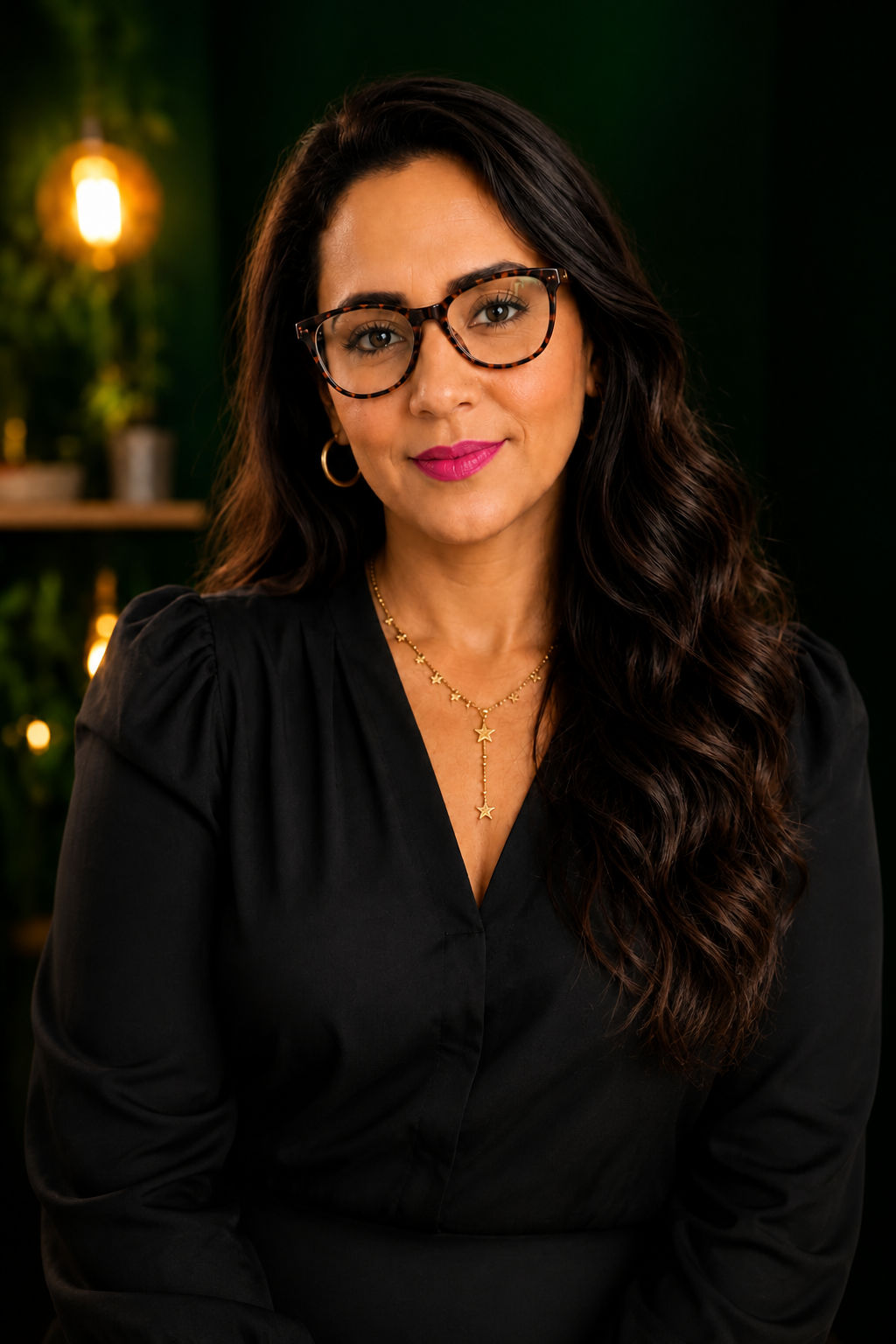Margiane Kelly em seu escritório
